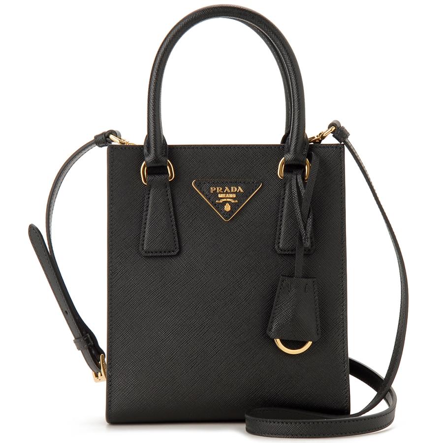 PRADA プラダ ハンドバッグ レディース ブラック 1BA358 NZV F0002 OOO 