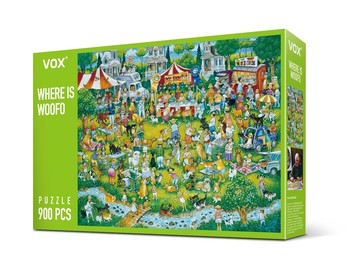 【拼圖貓】VOX - 狗狗秀 WHERE IS WOOFO 1000片拼圖 VE1000-131