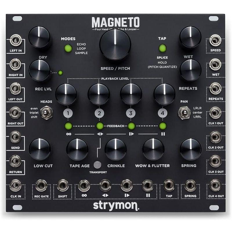 エフェクトペダル Strymon MAGNETO ユーロラック用 4ヘッド・dTape Echo  Looper 国内正規品