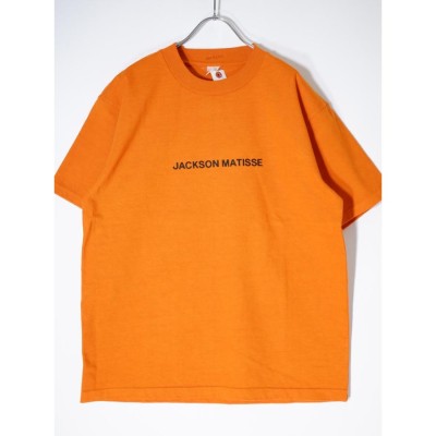 ジャクソンマティスJACKSON MATISSE 2020AWロゴ刺繍ヘビーウェイトTシャツ新品【MTSA67790】