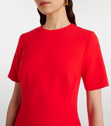 Oscar de la Renta Floral cutout cocktail dress