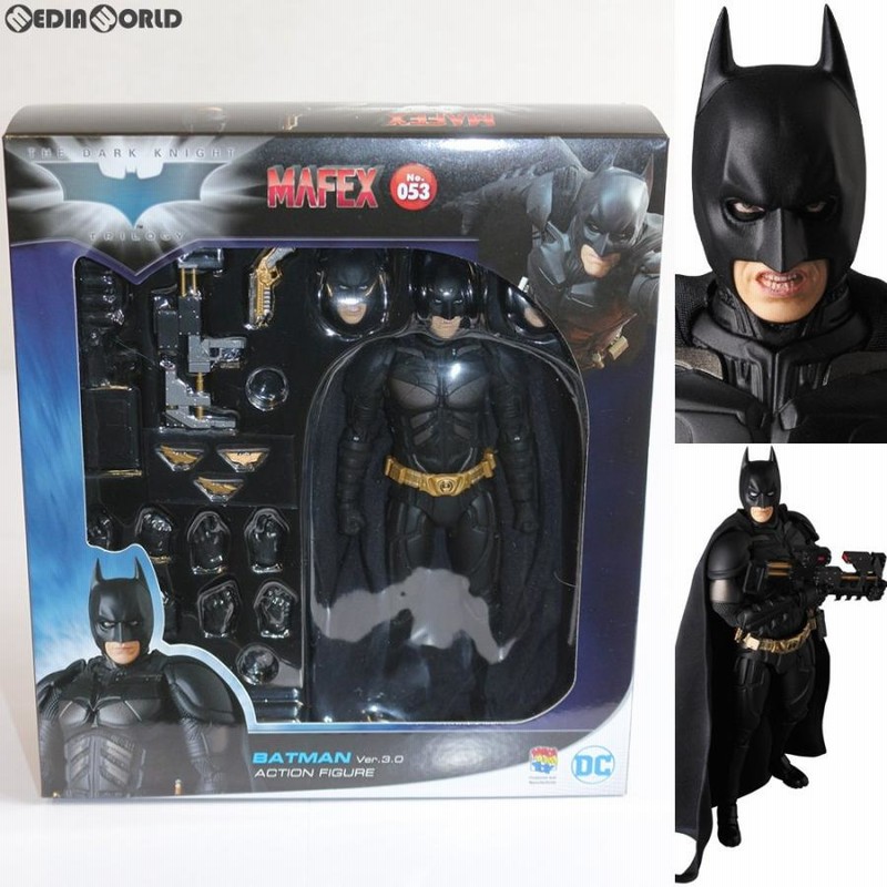 新品即納』{FIG}(再販)マフェックス No.053 MAFEX BATMAN(バットマン) Ver.3.0 ダークナイト ライジング 完成品  可動フィギュア メディコム・トイ(20181207) | LINEブランドカタログ