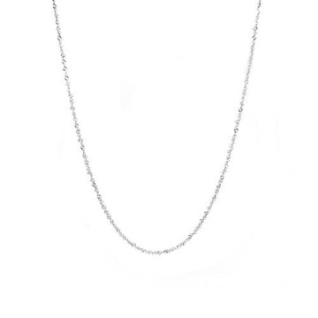 MYEZ 18K金水波紋項鍊(1.0g)