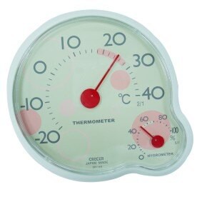 徠福 CR-140 CRECER日本溫度‧溼度計 / 個【APP滿額下單10%點數(單一帳號最高5000點)】1/31止