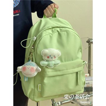 日系ins少女小清新書包女 休閑可愛軟妹背包初中生高中學生雙肩包