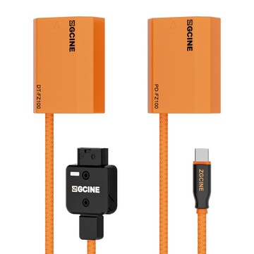 台灣現貨 ZGCINE 影小能TypeC 轉FZ100假電池A7M4 A7C相機直播供電F X3適FX30