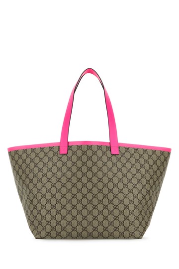 Gg Supreme Fabric Medium Gucci Totissima Shopping Bag