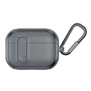 MAGEASY Odyssey 抗衝擊磁扣耳機殼 AirPods Pro 1/2適用  單一型號  金屬灰藍  1個