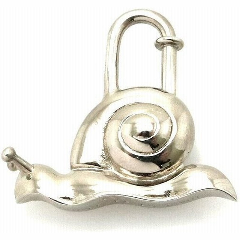 Hermes エルメス カデナ カタツムリ かたつむり Snail キーリング キーホルダー チャーム シルバーカラー 1995年限定 中古 K 通販 Lineポイント最大0 5 Get Lineショッピング