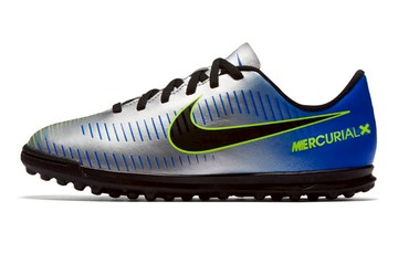 GS NIKE JR MERCURIALX VICTORY 6 TF SILVER BLUE