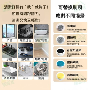 【隔日到貨🏪】電動清潔刷頭 榮事達電動清潔刷頭 清潔刷刷頭