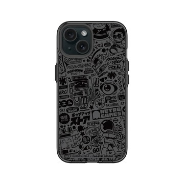 iPhone 15 Clear 酷墨灰 - Paiheme Studio - Retro Games
