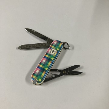 [沐沐屋] victorinox  維氏 58MM經典七用 限量印花 彩色馬賽克