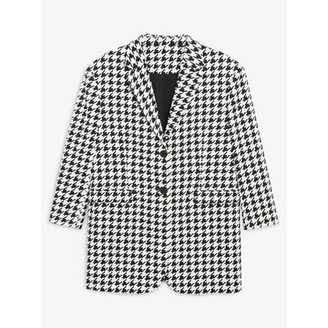 諾諾E站【MK】秋裝 女式簡約韓版休閑印花西裝外套潮流百搭上衣