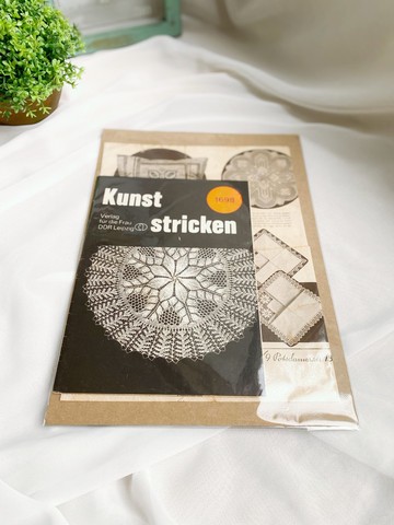 【好日戀物】德國帶回古老刺繡/十字繡圖面含紙型紙本收藏品