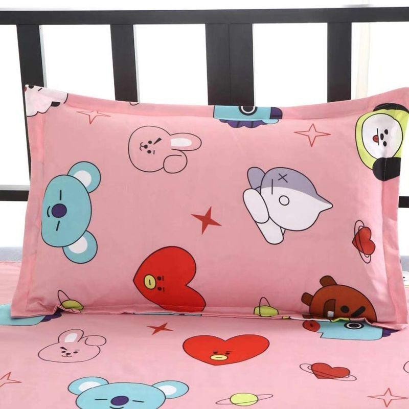 BTS 防弾少年団 BT21 布団カバー 3点セット 寝具カバーセット 枕カバー