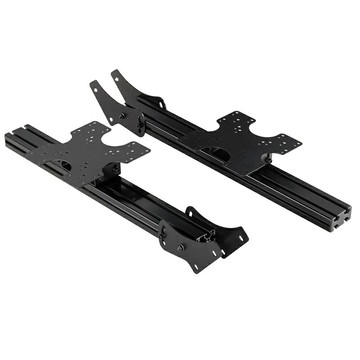 【享最高折300】NLR ELITE FREESTANDING TRIPLE MONITOR STAND ADD ON 黑色擴充三螢幕套件/NLR-E039