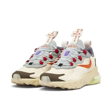 Travis Scott x Nike Air Max 270 Cactus Trails PS 奶油白 聯名 氣墊 慢跑 休閒鞋 大童鞋 CV2414-200
