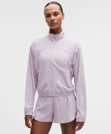 Sleek Full-Zip Running Jacket Size XS