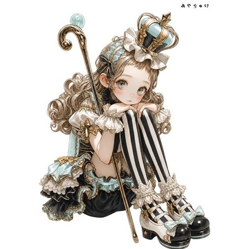 【6 月新品】07-133-0171 人物貼紙 馬戲團風格
