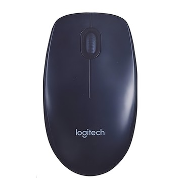 logitech 羅技 B100有線光學滑鼠  M-U0026  黑色