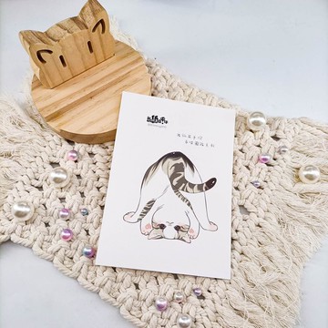 ME182-A53_我紙在乎你百喵圖鑑系列明信片_postcard