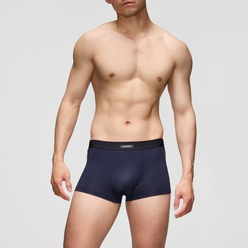 DADADO-機能系列-智能調節呼吸透氣褲 M-LL合身平口內褲(深藍) GHC403NM