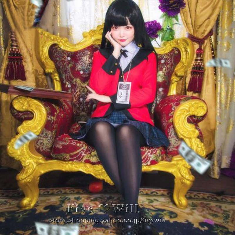 送料無料◇賭ケグルイ 風 蛇喰夢子 桃喰綺羅莉 早乙女芽亜里 コスプレ 