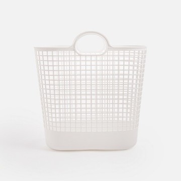 Like-it 手提洗衣籃 白
