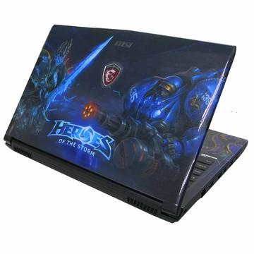 【Ezstick】MSI GE62 6QF 暴雪英霸 透氣機身貼 (含上蓋+鍵盤週圍貼) DIY 包膜