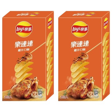 Lay's 樂事 經濟包雞汁口味洋芋片  166g  2個