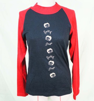 【震撼精品百貨】Betty Boop_貝蒂~毛線衫_黑紅