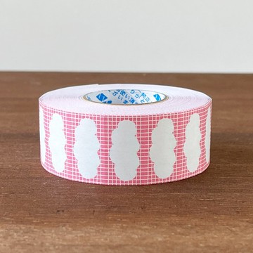 標籤貼紙 蓬鬆邊框 櫻桃 日本製造 標籤貼紙 捲式貼紙 ls-026