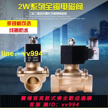 防水電磁閥室外防水塑封防霧電磁閥電磁閥水閥氣閥全銅規格全特價