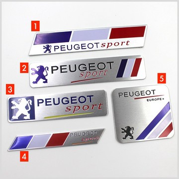 Peugeot 寶獅 車標 貼標 車貼 貼紙 208 308 2008 3008 5008 301 GT SW 408