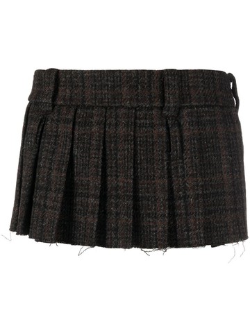 Miu Miu Tartan Skirt