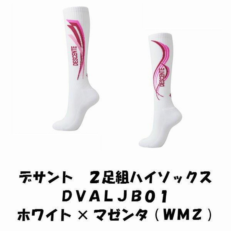 楽天市場】【ソックス2足セット】バレーボールソックス DESCENTE