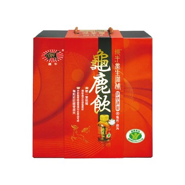 鐵牛養生滋補龜鹿飲50mlx6入