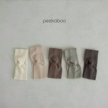 Peekaboo 素色扭結羅紋髮帶【現貨+預購】新生兒髮帶 男寶 嬰兒髮帶 寶寶髮帶 兒童髮飾 洗臉髮帶 韓國童裝