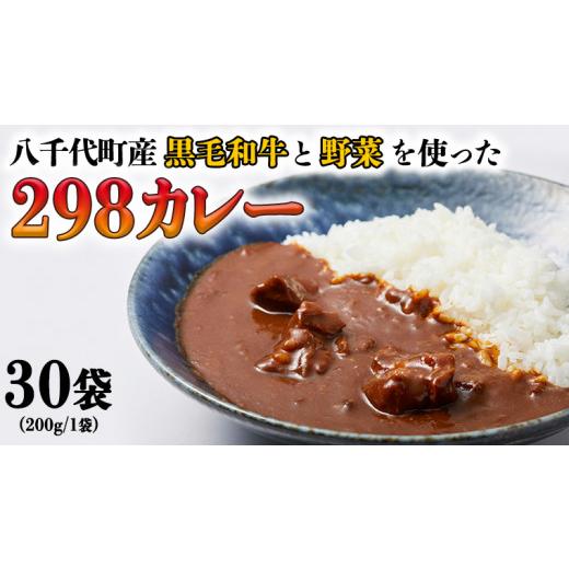 ふるさと納税 茨城県 八千代町  298（にくや） カレー（200g×30袋） レトルト ビーフ 和牛 ひとり暮…