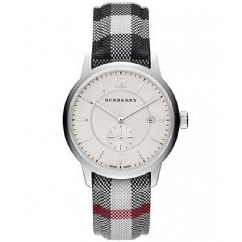 BURBERRY バーバリー 腕時計 BU10002 チェック柄ベルト メンズ