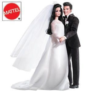 Elvis Priscilla Wedding Barbie(バービー) Dolls Set ドール 人形