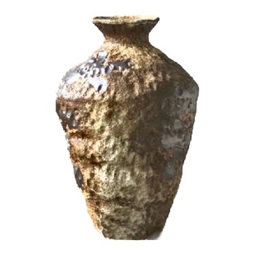 KUIBAO 快豹生活 Oan 侘寂復古裝飾花瓶 A  彩色  21 x 21 x 35cm