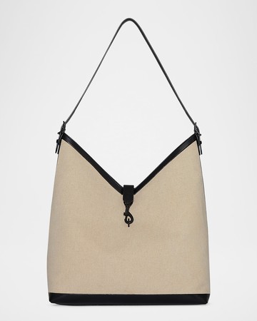 Megan Canvas Hobo Bag