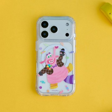 Pixar腦筋急轉彎-小彬彬款抗黃防摔MagSafe iPhone手機殼