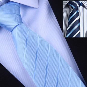 Laifuu.迪瑞領帶8cm寬版領帶拉鍊領帶