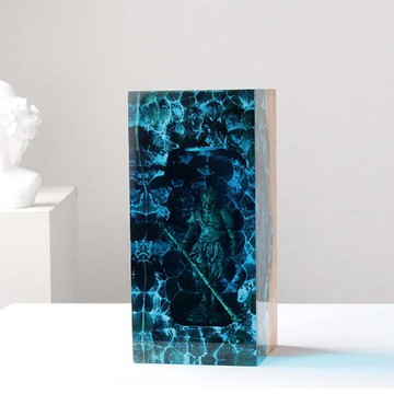 ChefsHere 多用途矽膠耐熱油刷一體油瓶  藍色