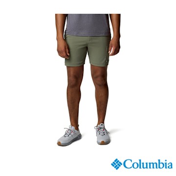Columbia 哥倫比亞 男款-超防曬UPF50快排短褲-軍綠色 UFO12030AG/JS