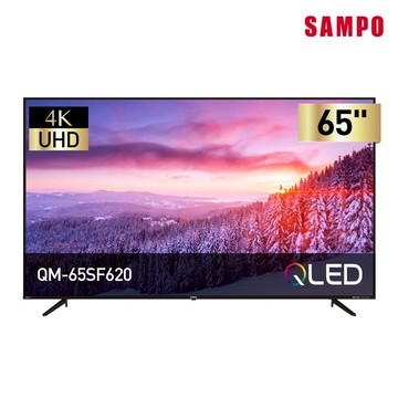 SAMPO聲寶 65型 QLED 4K Google5.0聯網顯示器 QM-65SF620