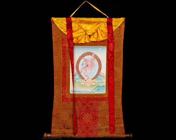 唐卡傑作金剛瑜伽母 無上的啟蒙者